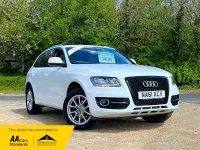 Begagnad Audi Q5 2011 Vit SUV