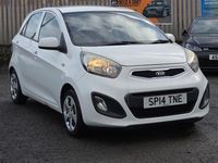Used Kia Picanto 68 HP (50 kW) 2014 White Hatchback