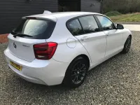 Begagnad BMW 120 Comfort Edition 2013 Vit Halvkombi