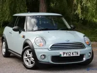 Begagnad Mini ONE Hatch 97 HK (71 kW) 2012 Blå Halvkombi