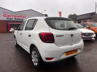 Used Dacia Sandero Essentiel 91 HP (66 kW) 2020 White Hatchback