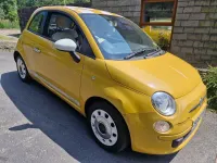 Used Fiat 500 69 HP (50 kW) 2012 Yellow Hatchback