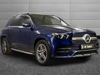 Used Mercedes GLE350 AMG line 267 HP (196 kW) 2020 Blue SUV