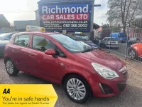 Usado Vauxhall Corsa 85 HP (62 kW) 2013 Laranja Citadino