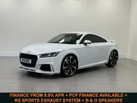 Used Audi TT RS Comfort 400 HP (294 kW) 2018 White Coupe