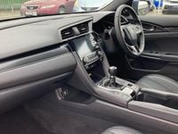 Used Honda Civic EX 126 HP (92 kW) 2021 Blue Hatchback