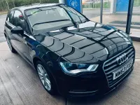 Used Audi A3 150 HP (110 kW) 2014 Black Hatchback