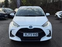 Used Toyota Yaris Hybrid Design 113 HP (83 kW) 2023 White Hatchback