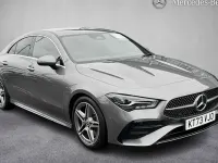 Used Mercedes CLA220 AMG line 190 HP (139 kW) 2023 Grey Coupe