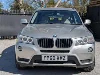 Used BMW X3 184 HP (135 kW) 2010 Silver SUV