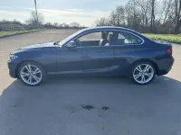 Used BMW 218 Luxury Line 136 HP (100 kW) 2015 Blue Coupe