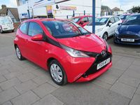 Used Toyota Aygo X-play 69 HP (50 kW) 2015 Red Hatchback