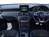 Used Mercedes A200 AMG Line Premium Plus 136 HP (100 kW) 2018 Black Hatchback