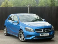 Used Mercedes A180 2015 Blue Hatchback
