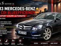 Used Mercedes C250 AMG 204 HP (150 kW) 2013 Black Coupe
