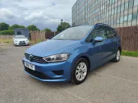 Used VW Golf Sportsvan SE 125 HP (91 kW) 2016 Blue MPV