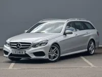 Begagnad Mercedes E250 AMG 2013 Silver Kombi
