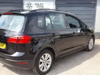 Used VW Golf Sportsvan SE 125 HP (91 kW) 2016 Black MPV