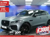 Used Jaguar F-Pace R-Dynamic 404 HP (297 kW) 2021 Grey SUV
