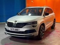 Used Skoda Karoq SportLine 150 HP (110 kW) 2021 Silver SUV