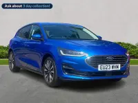 Used Ford Focus Titanium X 2023 Blue Hatchback