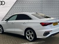 Used Audi A3 S-Line 150 HP (110 kW) 2022 White Sedan