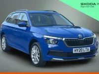 Used Skoda Kamiq SE 113 HP (83 kW) 2020 Energy blue SUV