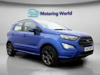 Used Ford Ecosport ST-Line 125 HP (91 kW) 2021 Blue SUV