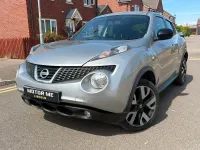 Used Nissan Juke N-TEC 2014 Silver SUV