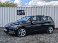 Used BMW 218 Active Tourer Luxury Line 148 HP (108 kW) 2015 Black MPV