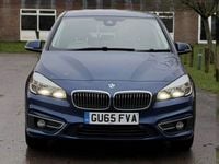 Used BMW 218 Luxury Line 2015 Blue Hatchback