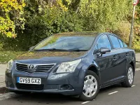 Used Toyota Avensis T2 146 HP (107 kW) 2009 Blue Sedan