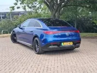 Used Mercedes EQE300 AMG Line Premium Plus 180 kW (245 HP) 2022 Blue Sedan