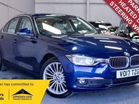 Used BMW 320 Luxury Line 190 HP (139 kW) 2017 Blue Sedan