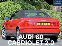 Used Audi Cabriolet 115 HP (84 kW) 1994 Red Cabriolet
