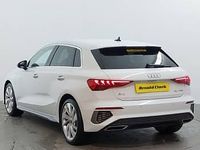 Used Audi A3 S-Line 110 HP (80 kW) 2023 White Sedan