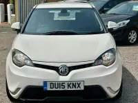 Used MG MG3 106 HP (77 kW) 2015 White Hatchback