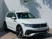 Used VW Tiguan R-line 150 HP (110 kW) 2022 White SUV