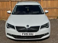Used Skoda Superb 2019 White Estate