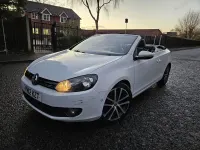 Used VW Golf Cabriolet GT 140 HP (102 kW) 2012 White Cabriolet