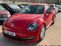 Used VW Beetle 105 HP (77 kW) 2015 Red Hatchback