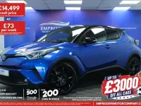 Used Toyota C-HR 122 HP (89 kW) 2019 Blue SUV