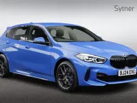 Used BMW 118 M Sport 134 HP (98 kW) 2024 Blue Hatchback