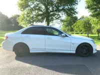Used Mercedes C250 2011 White Sedan