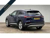 Used Audi Q4 e-tron S-Line 150 kW (204 HP) 2022 Blue SUV