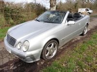 Used Mercedes CLK430 Avantgarde 1999 Silver Cabriolet