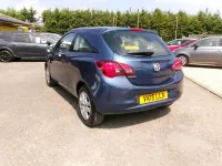 Used Vauxhall Corsa Design Edition 2015 Blue Hatchback