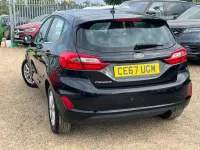 Used Ford Fiesta Zetec 70 HP (51 kW) 2017 Black Hatchback
