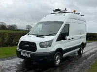 Used Ford Transit 170 HP (125 kW) 2017 White Van
