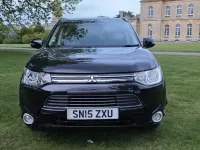 Used Mitsubishi Outlander P-HEV 2015 Black Estate